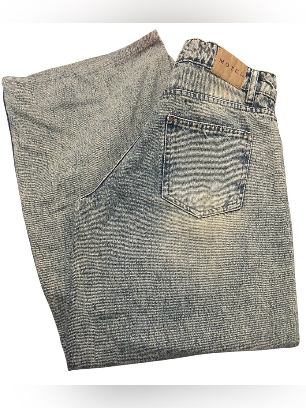 MOTEL ROCKS - Blue Relaxed Men’s Jeans